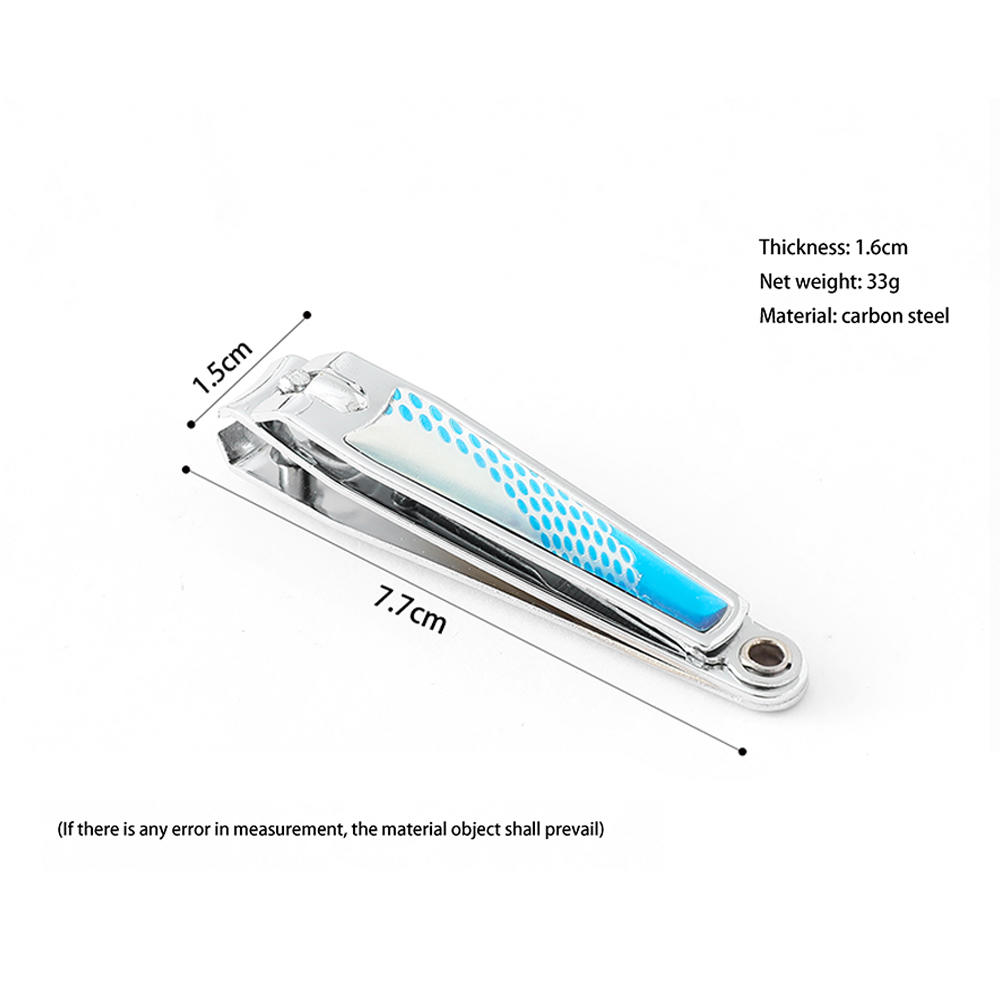 Blister card packing multi-function carbon steel nail clipper with earpick