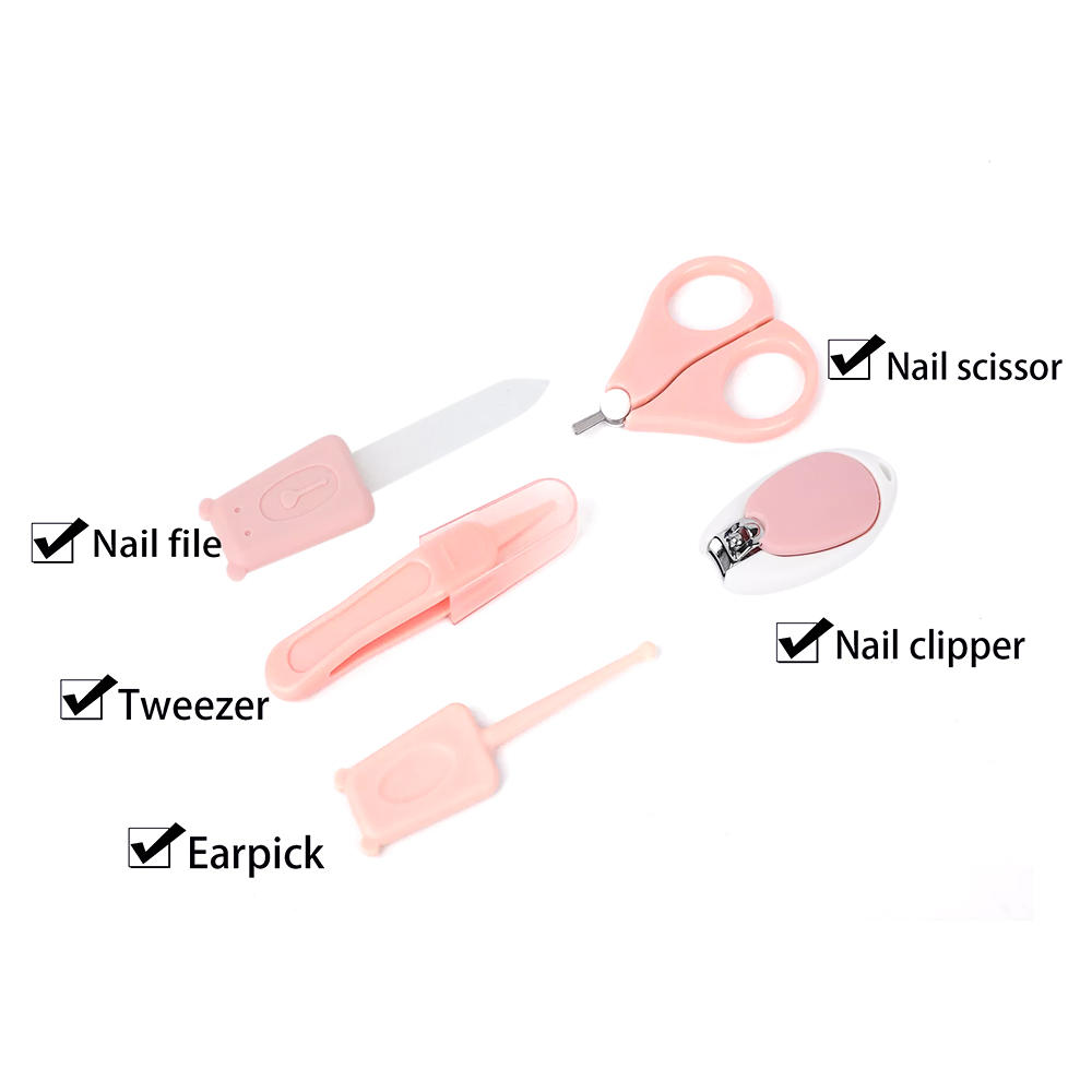 5 PCS mini size nail care set for baby and kid