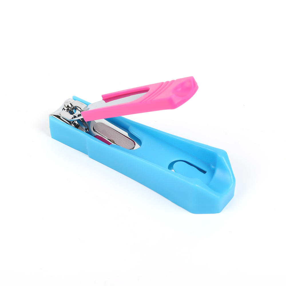 Regular size candy color abs+carbon steel nail clipper