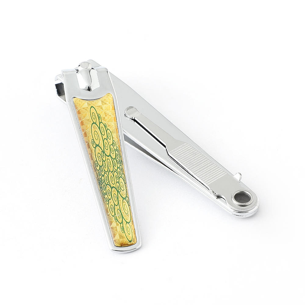 Gifted box beautiful design high quality carbon steel nail clipper with earpick