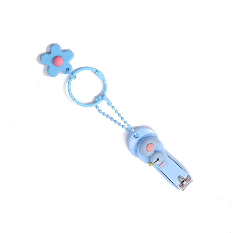 Fancy design anti-splish small size abs+carbon steel kid nail clipper