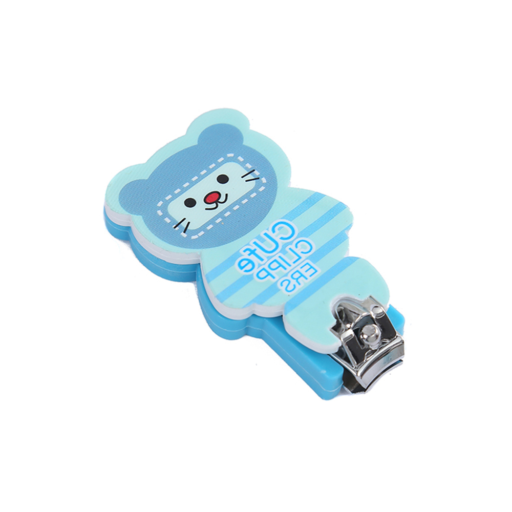 Anti-splish cute carton  abs+carbon steel kid nail clipper