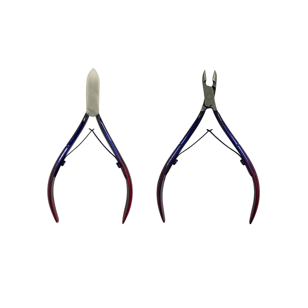 Gradient color dead skin scissors