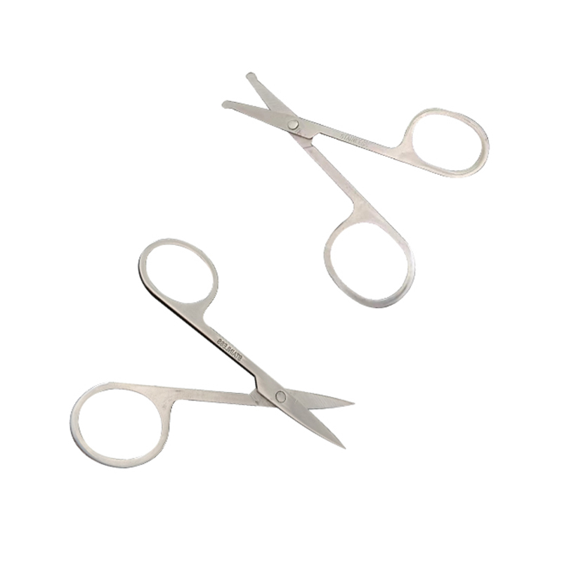 Beauty scissor pointed tip M-1/round head M-2