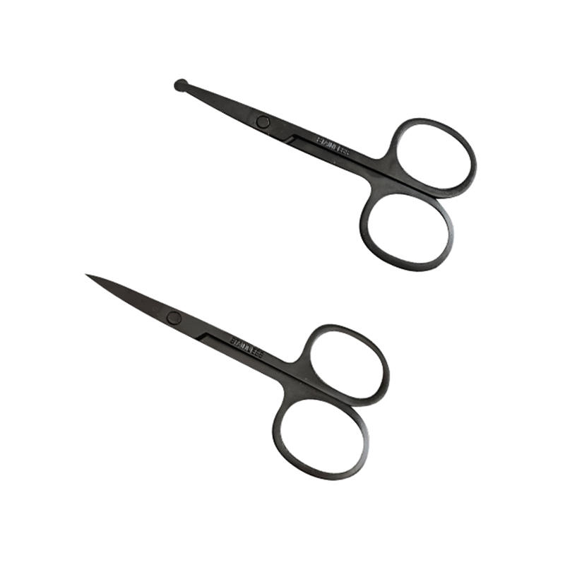 Beauty scissor pointed tip O-1/round head O-2