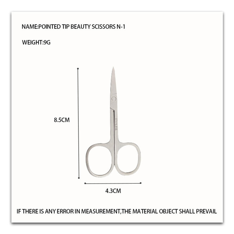 Beauty scissor pointed tip N-1/pound head N-2